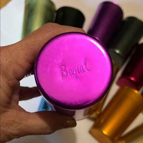 13 Vintage BASCAL Italy Aluminum Tumblers Colorful MCM Glasses 4.5" - Picture 7 of 8